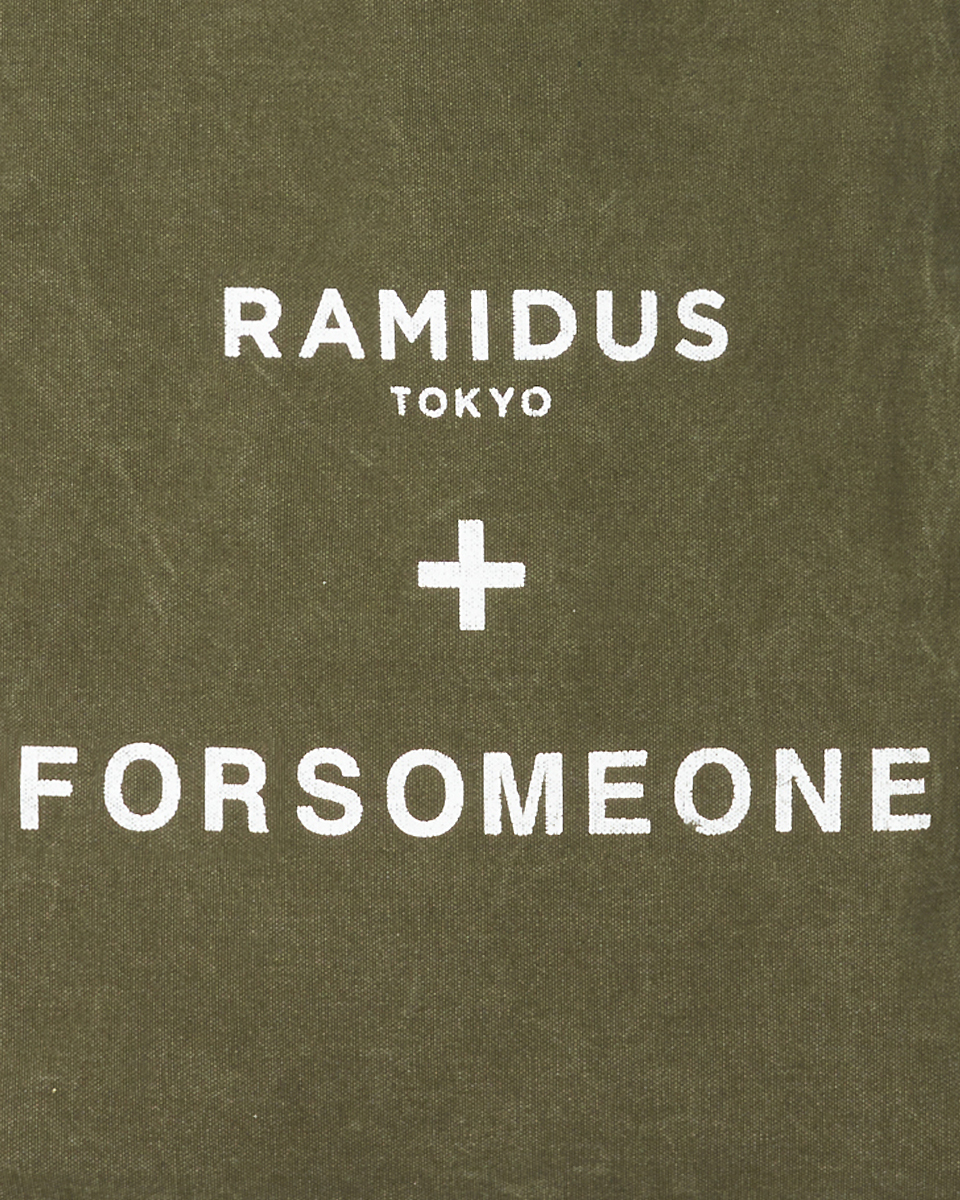 RAMIDUS x FORSOMEONE 2WAY TOTE 詳細画像 Olive 8