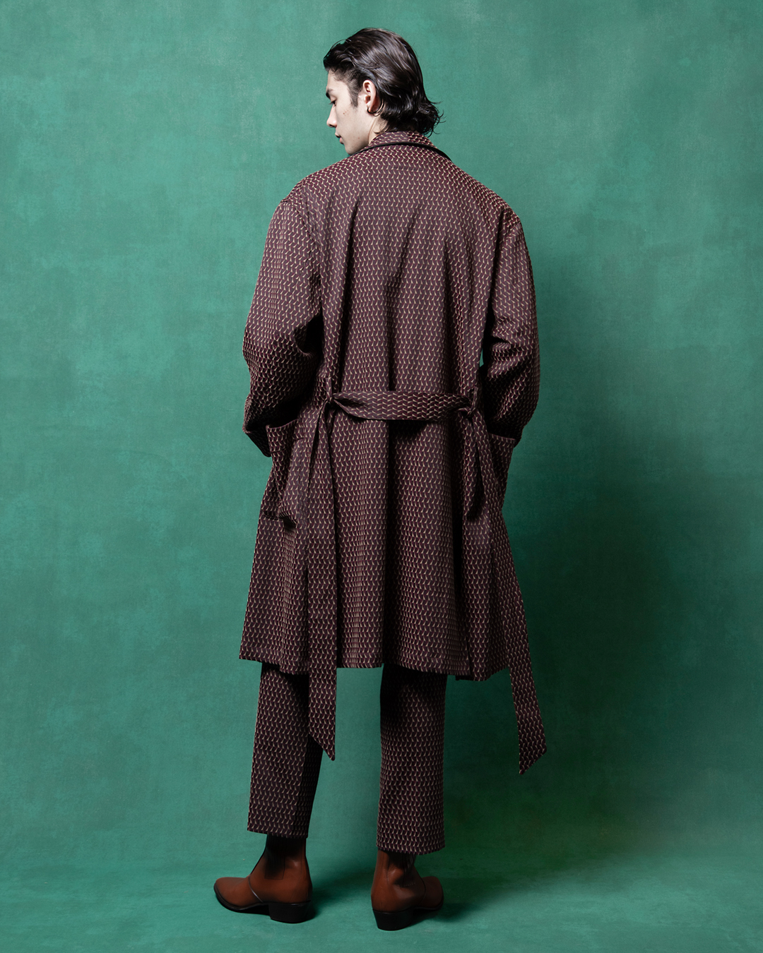 GIO WIDE TROUSERS 詳細画像 Brown×Wine 6