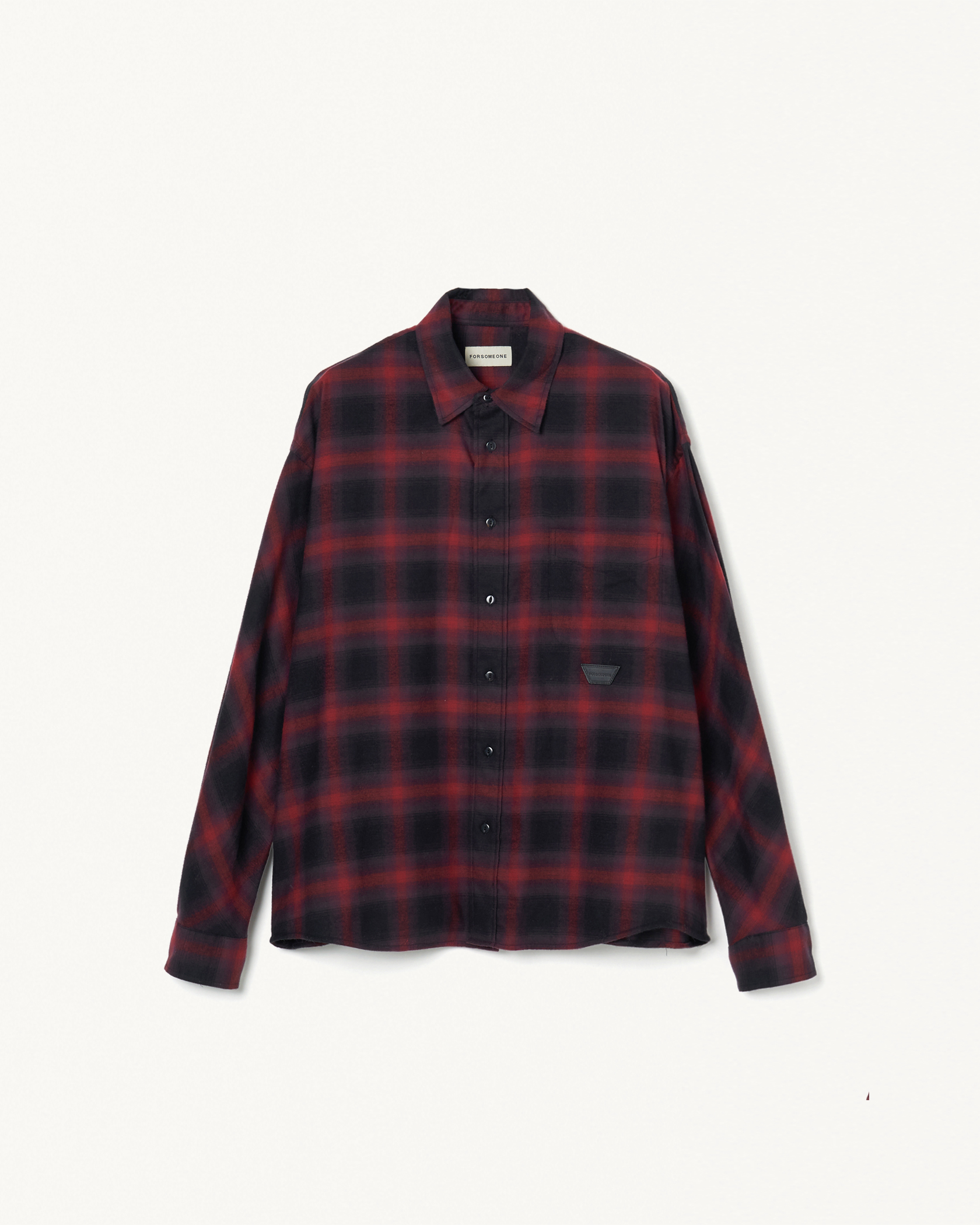 CHECK OVER SHIRT 詳細画像 Red 1