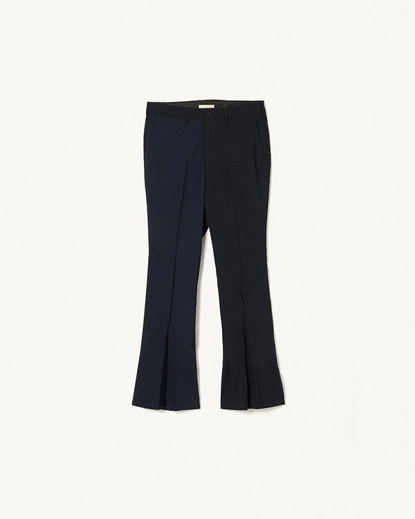 CONTRAST TROUSERS