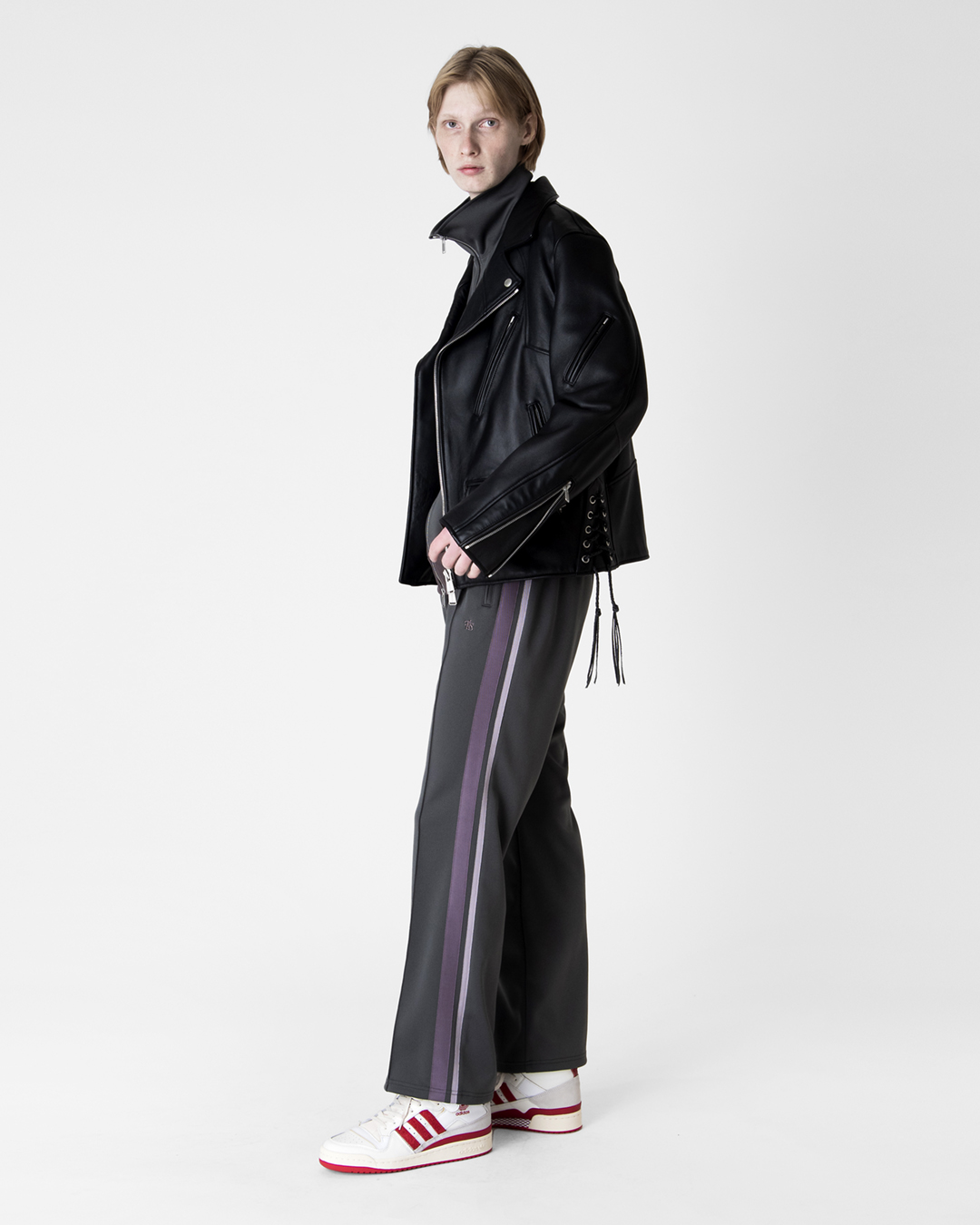 FORSOMEONE TRACK TROUSERS-