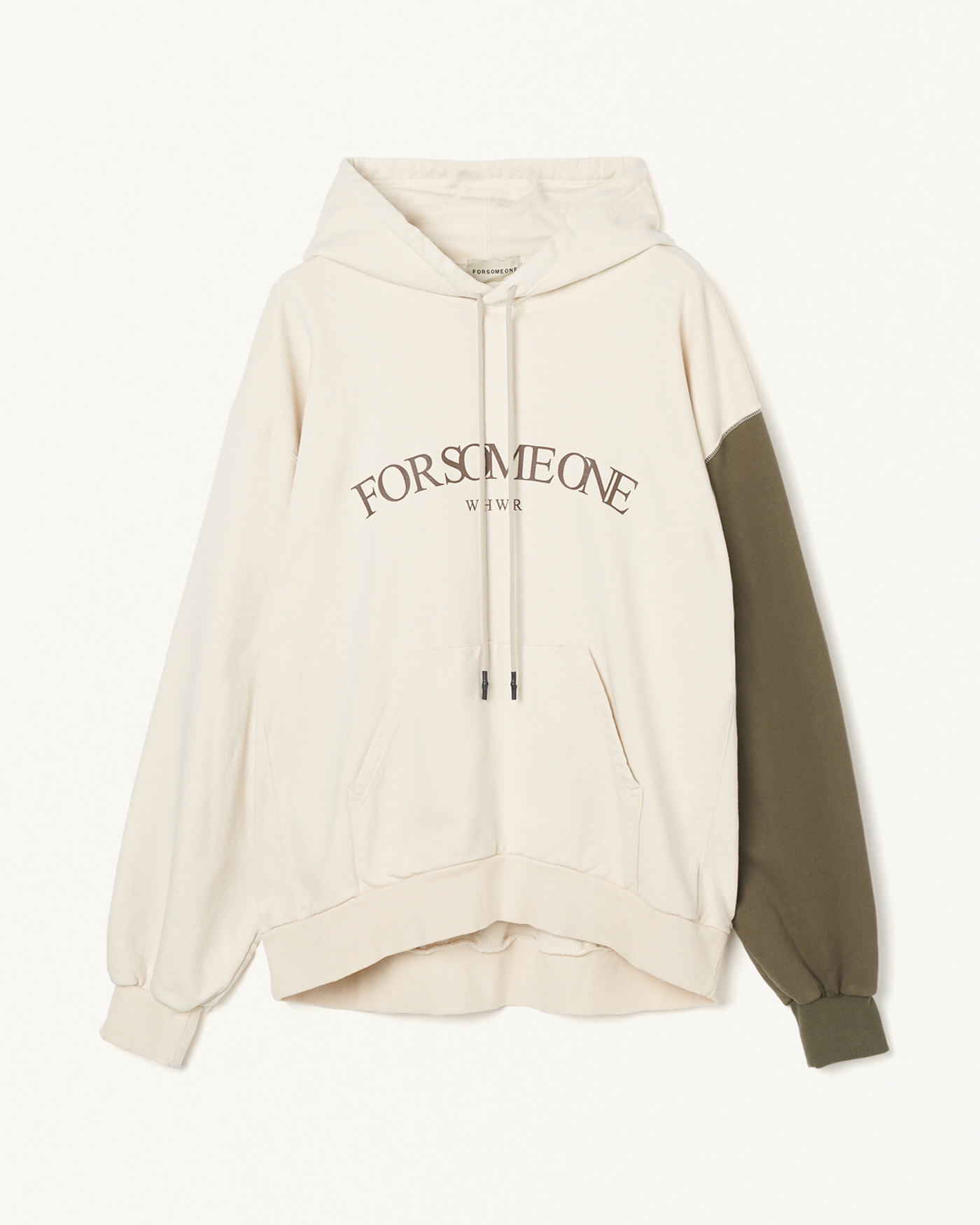 Forsomeone 2-TONE HOODIE 新品未開封 トップス パーカー トップス