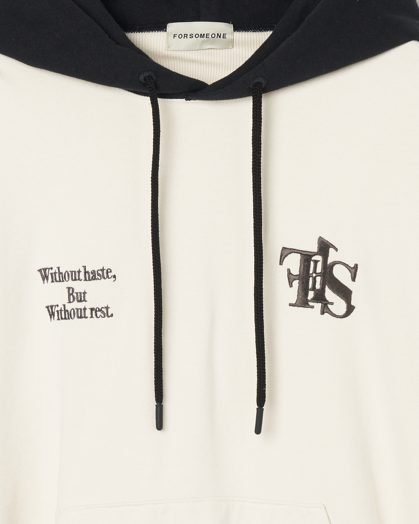 Forsomeone   2-TONE HOODIE 新品未開封