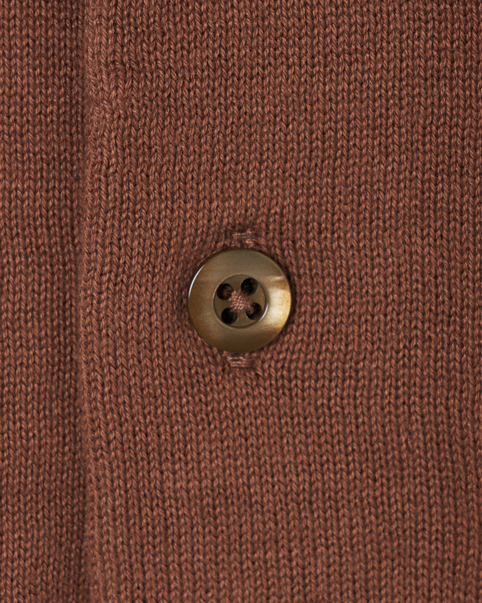RUDO KNIT POLO 詳細画像 Brown 7