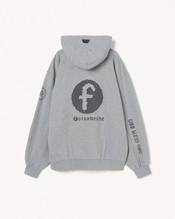 特別セーフ Forsomeone MOCKNECK SWEATSHIRT 2-TONE HOODIE 多様な