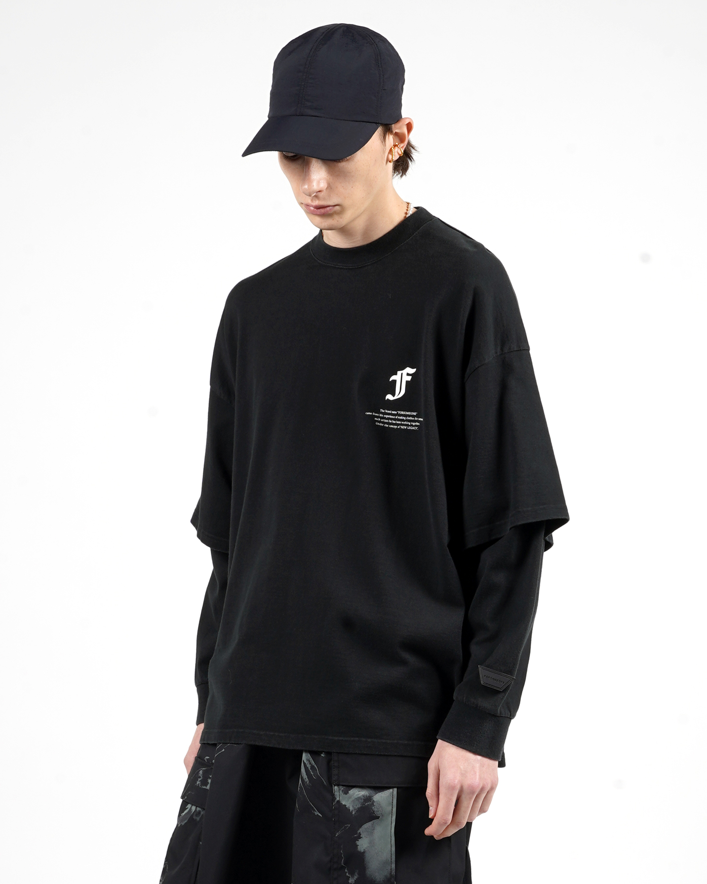 OLD LOGO LAYERED LS TEE | FORSOMEONE(フォーサムワン)公式ONLINE STORE
