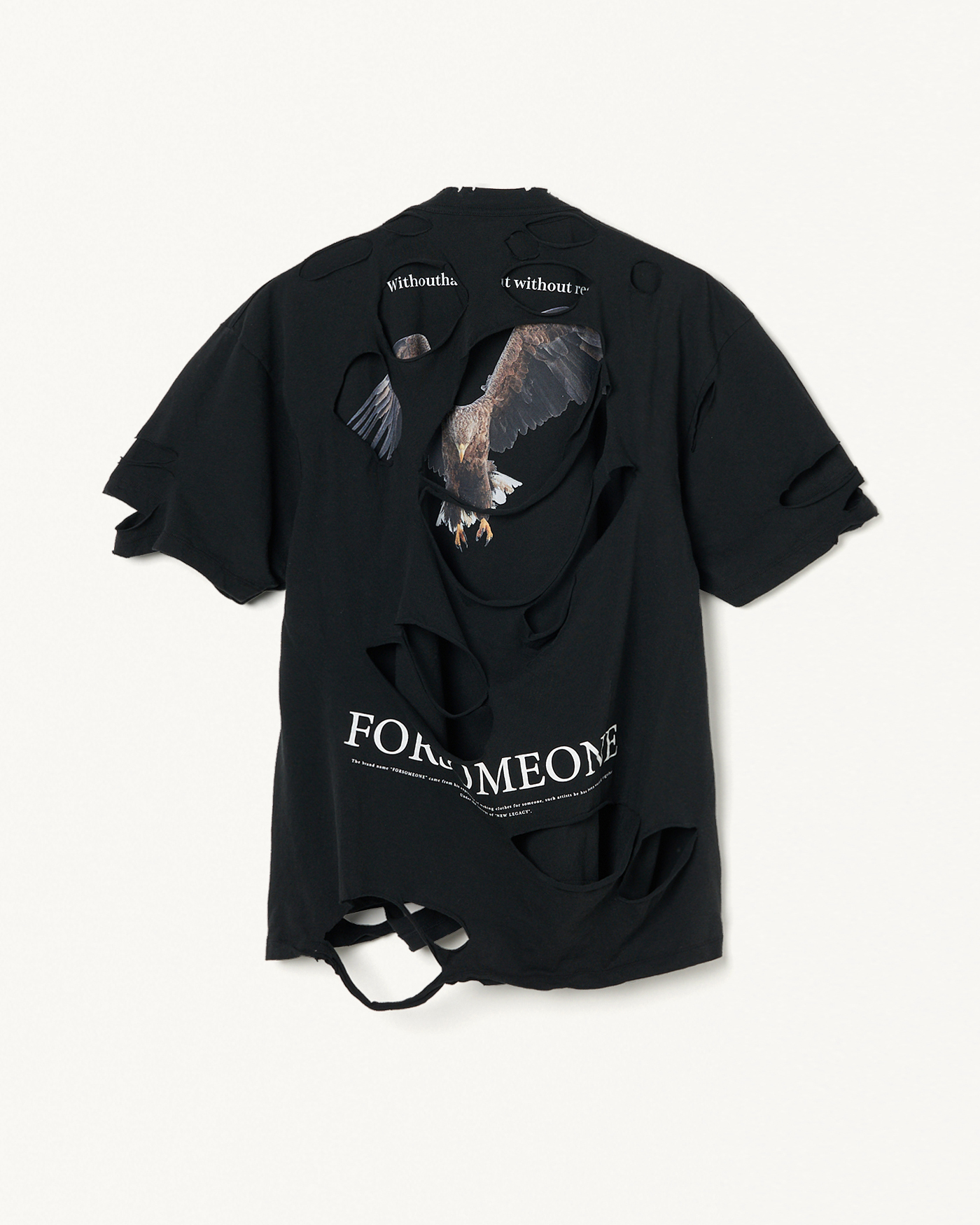 DAMAGE EAGLE TEE | FORSOMEONE(フォーサムワン)公式ONLINE STORE