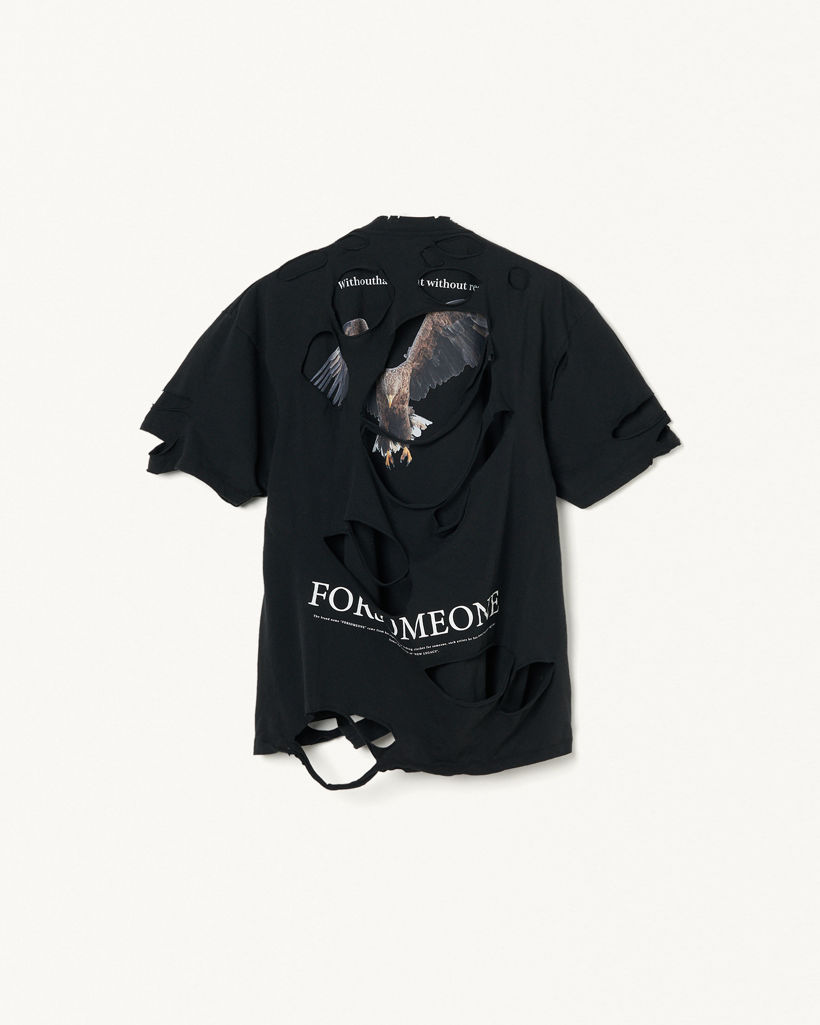 DAMAGE EAGLE TEE | FORSOMEONE(フォーサムワン)公式ONLINE STORE