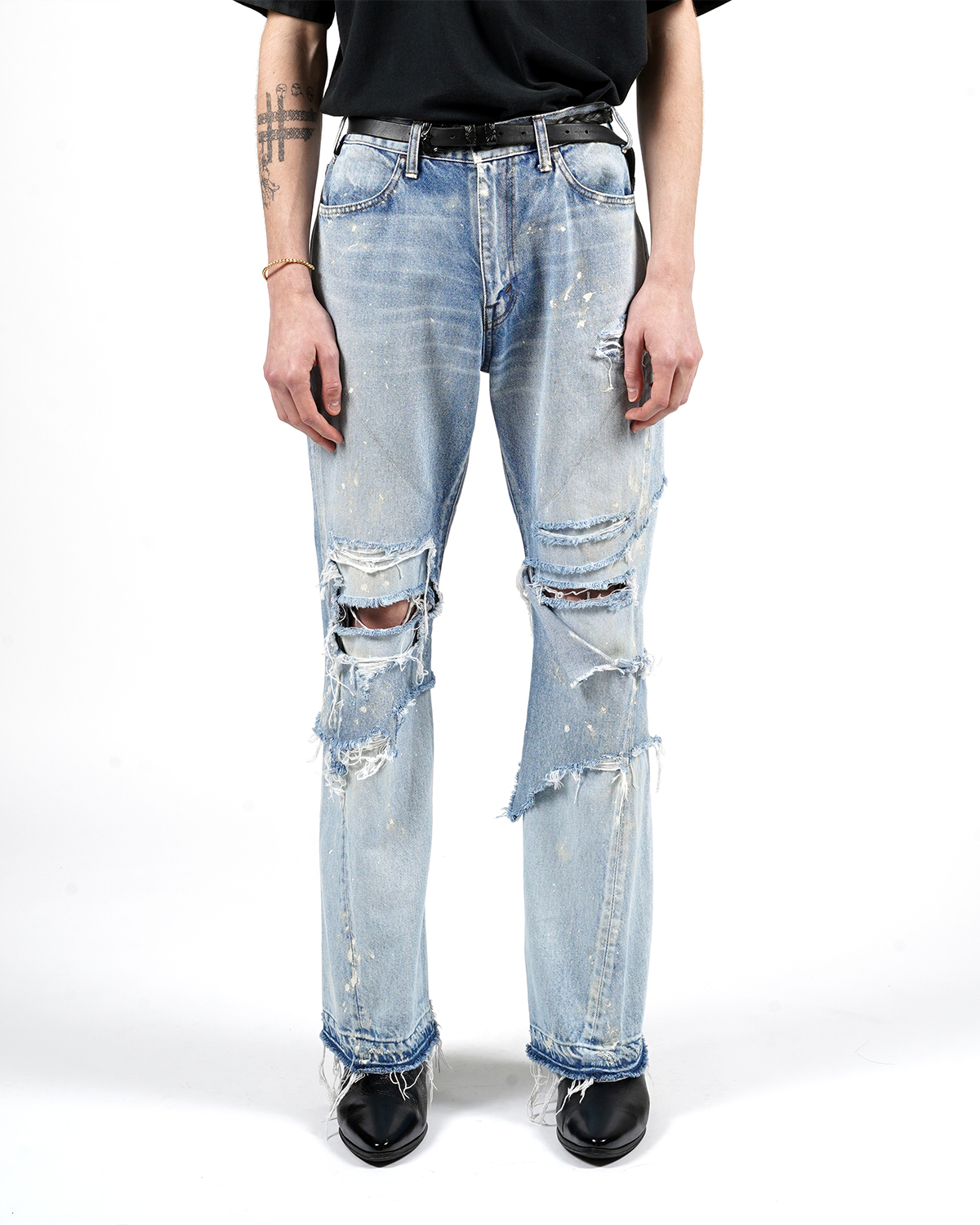 #146 VINTAGE DENIM LAYERED CUSTOM 詳細画像 Indigo 5