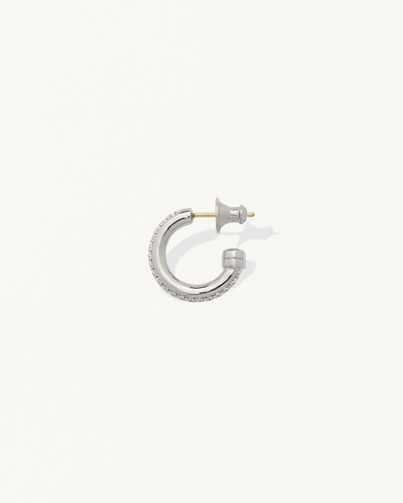 HOOP EARRING SILVER | FORSOMEONE(フォーサムワン)公式ONLINE STORE