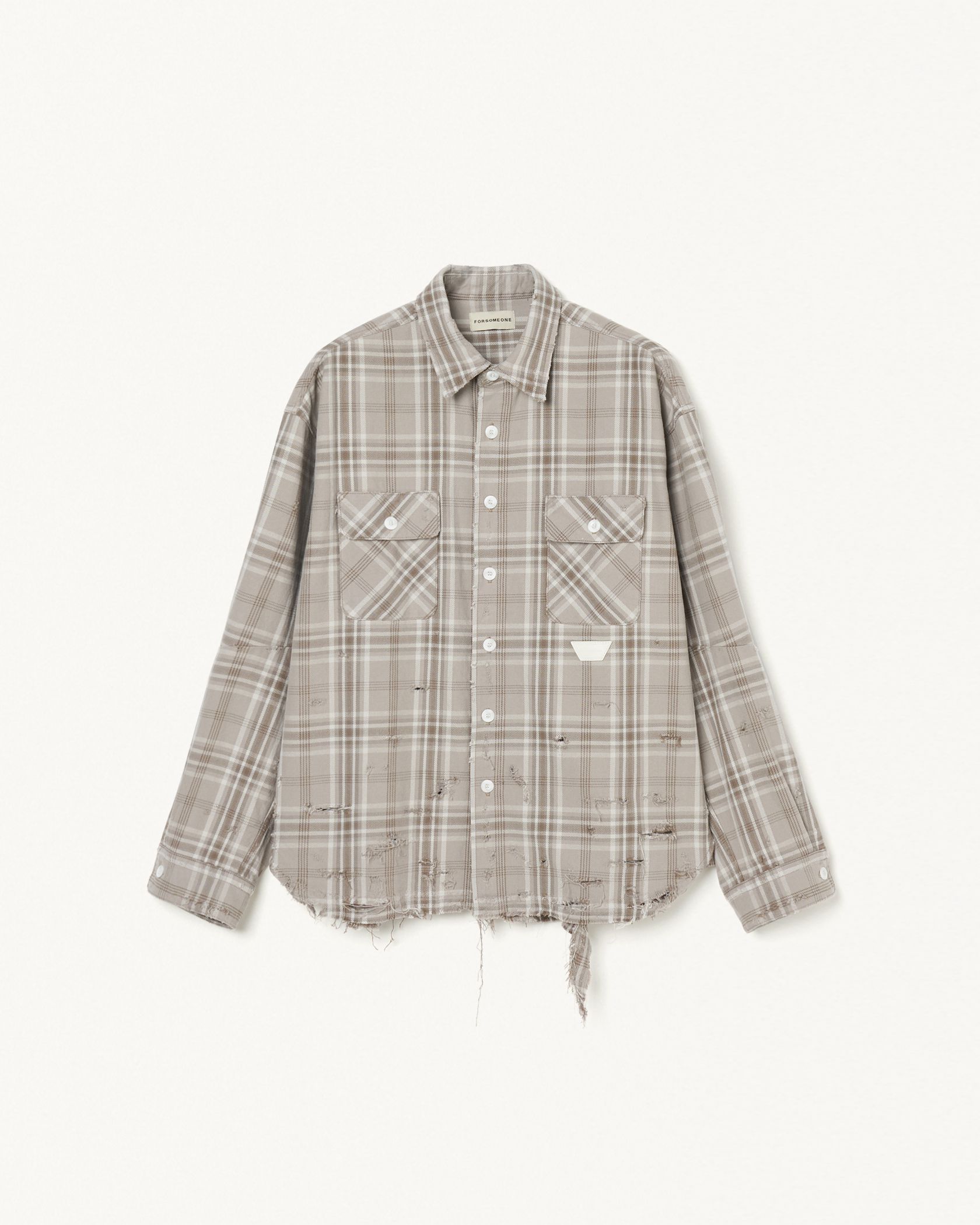 HEAVY CHECK SHIRT | FORSOMEONE(フォーサムワン)公式ONLINE STORE