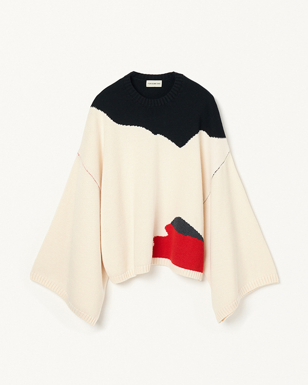 FORSOMEONE CHUNKY KNIT CREW-