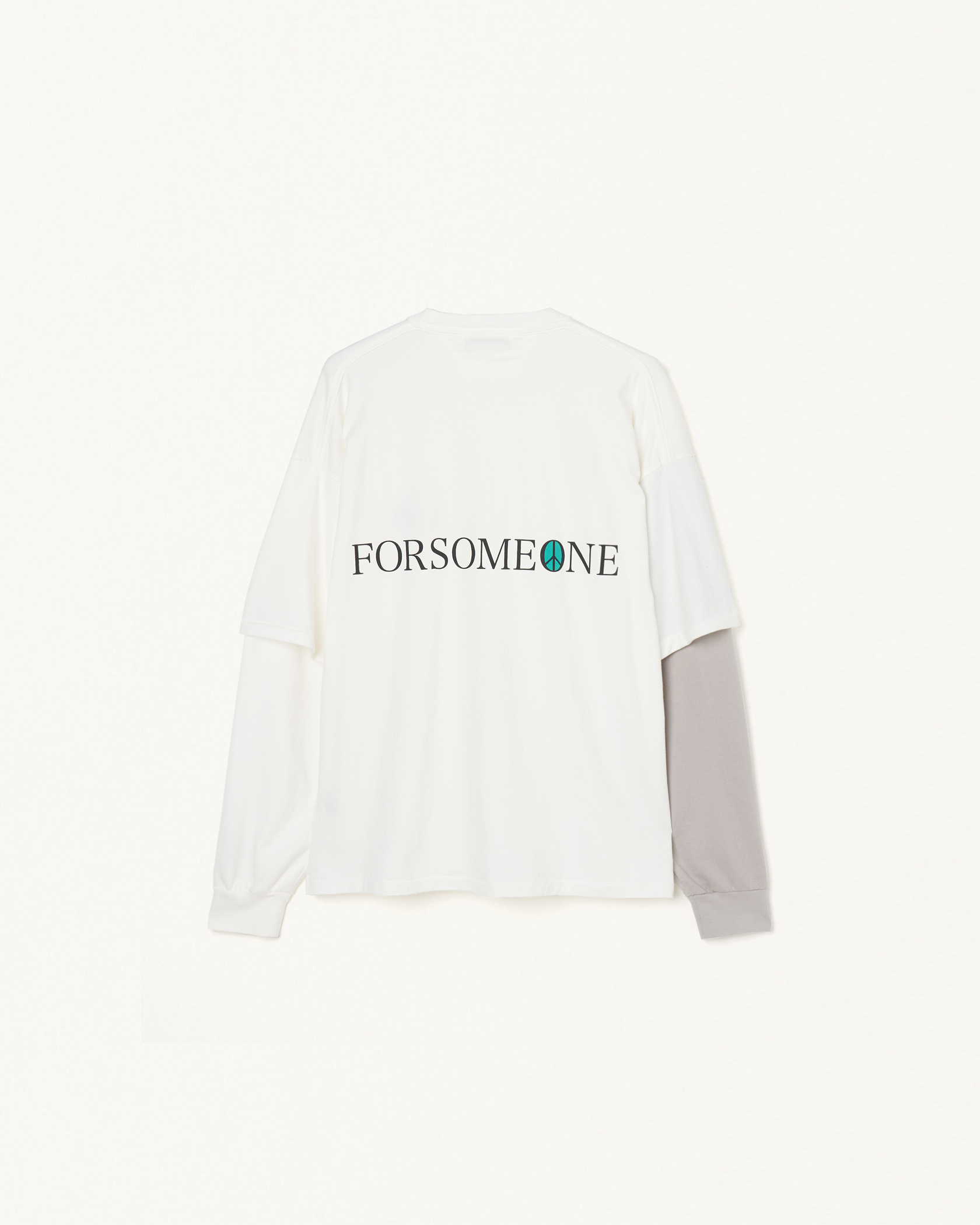 PEACE LAYERED LS TEE | FORSOMEONE(フォーサムワン)公式ONLINE STORE