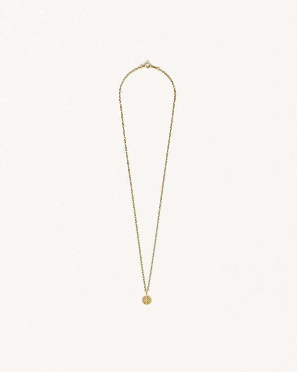 PEACE NECKLACE GOLD