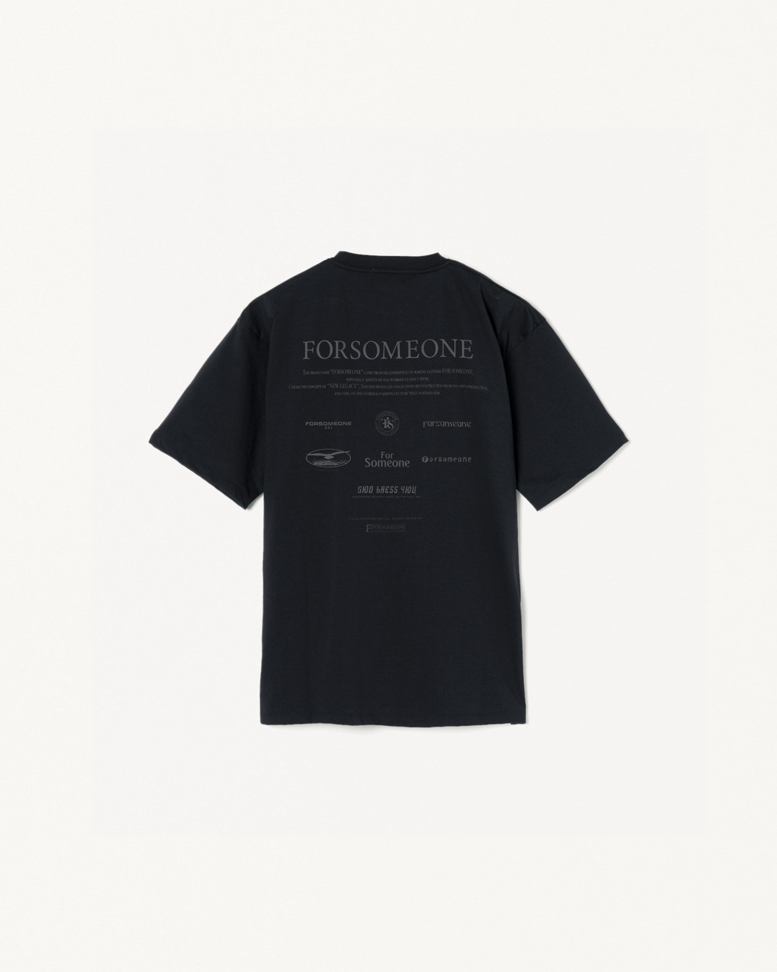 定価約2万円 FORSOMEONE ロンTシャツ 長袖 サイズ50Tシャツ/カットソー(七分/長袖)