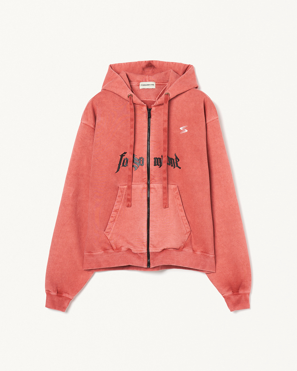 NY EAGLE ZIP HOODIE 詳細画像 Red 3