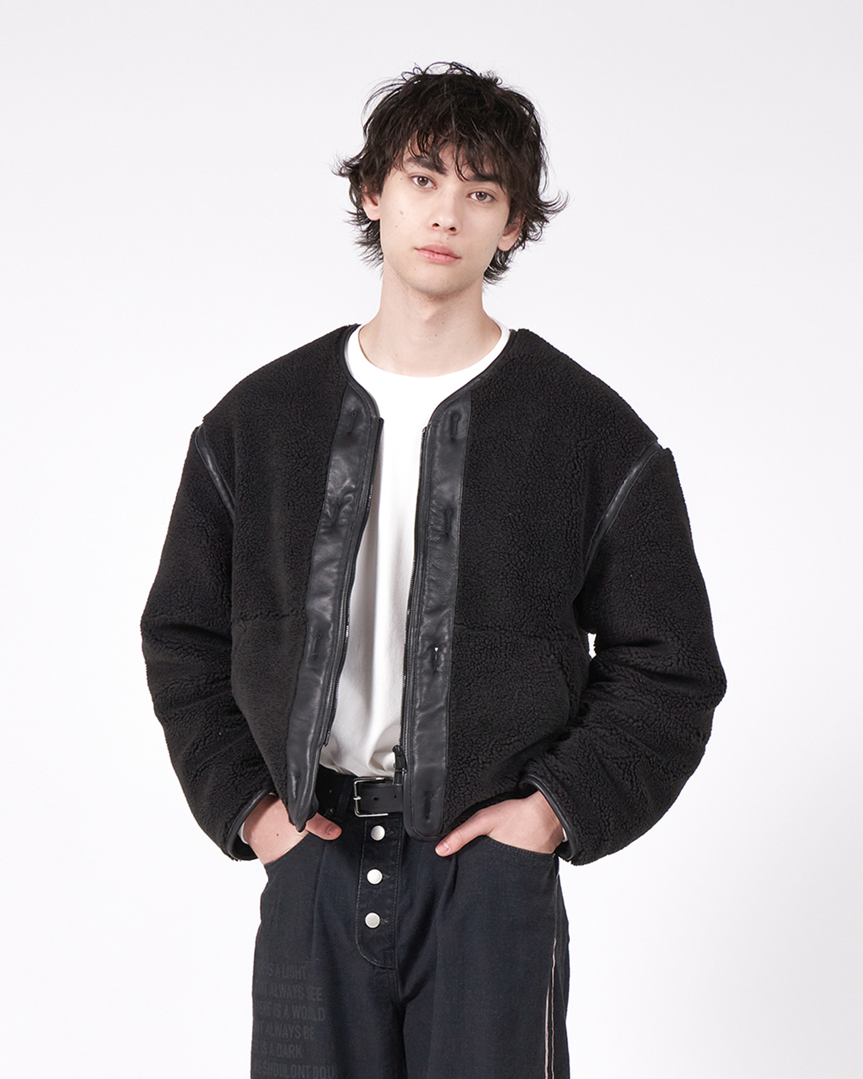 TD FUR LINNER JACKET 詳細画像 Black 2