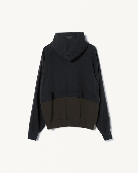 LAYERED SWEAT HOODIE