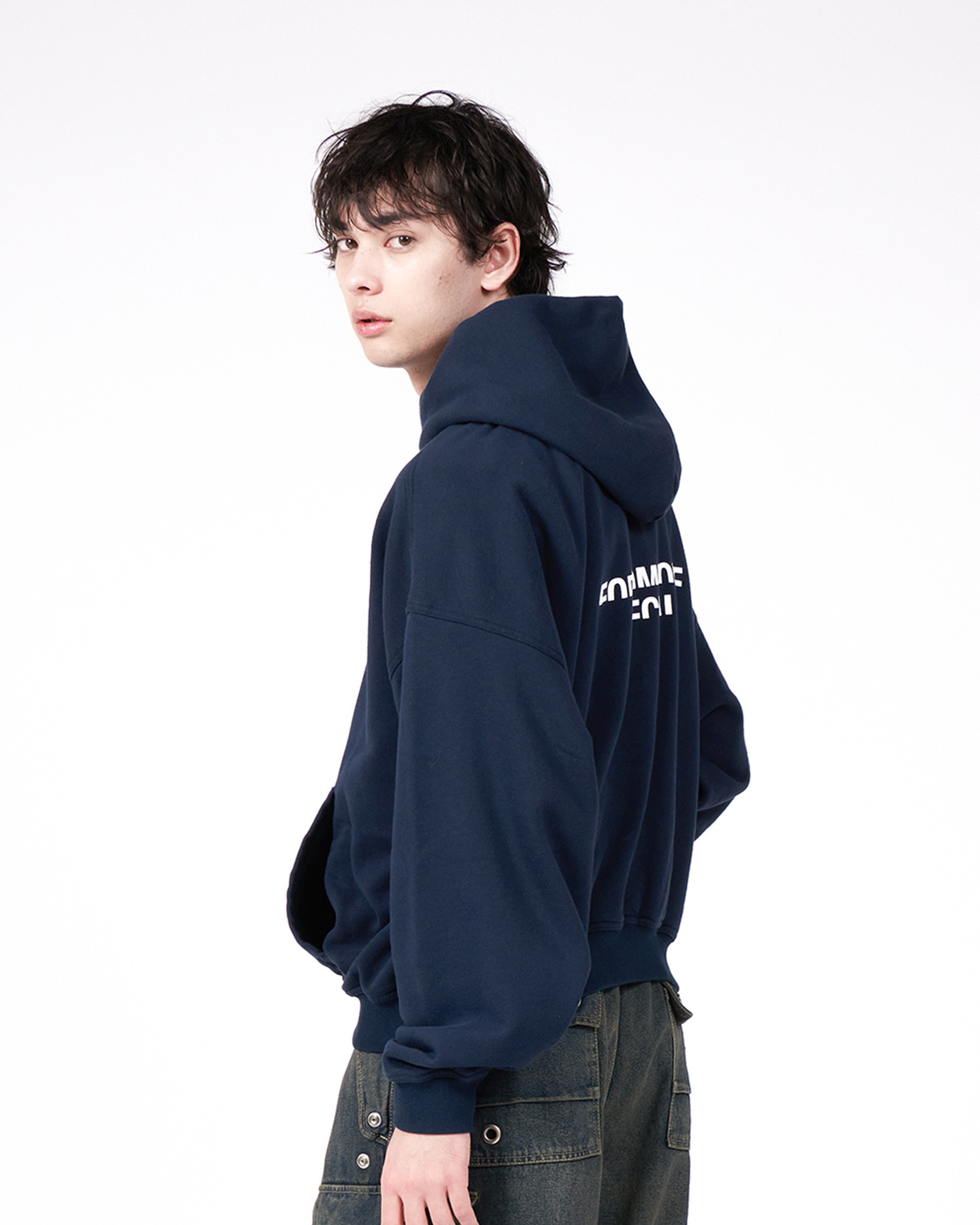 BLIND HOODIE 詳細画像 Navy 1