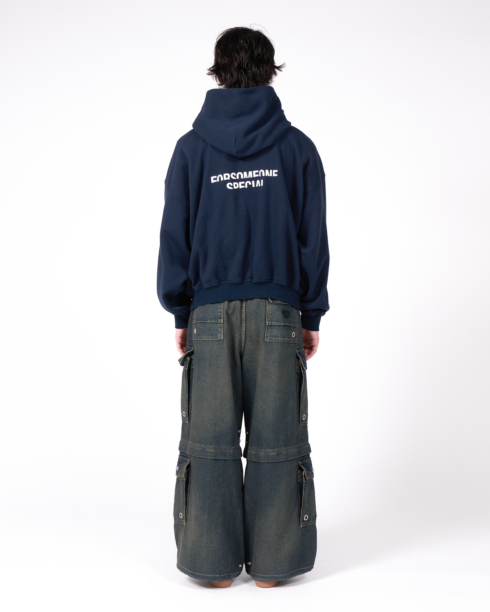 BLIND HOODIE 詳細画像 Navy 5