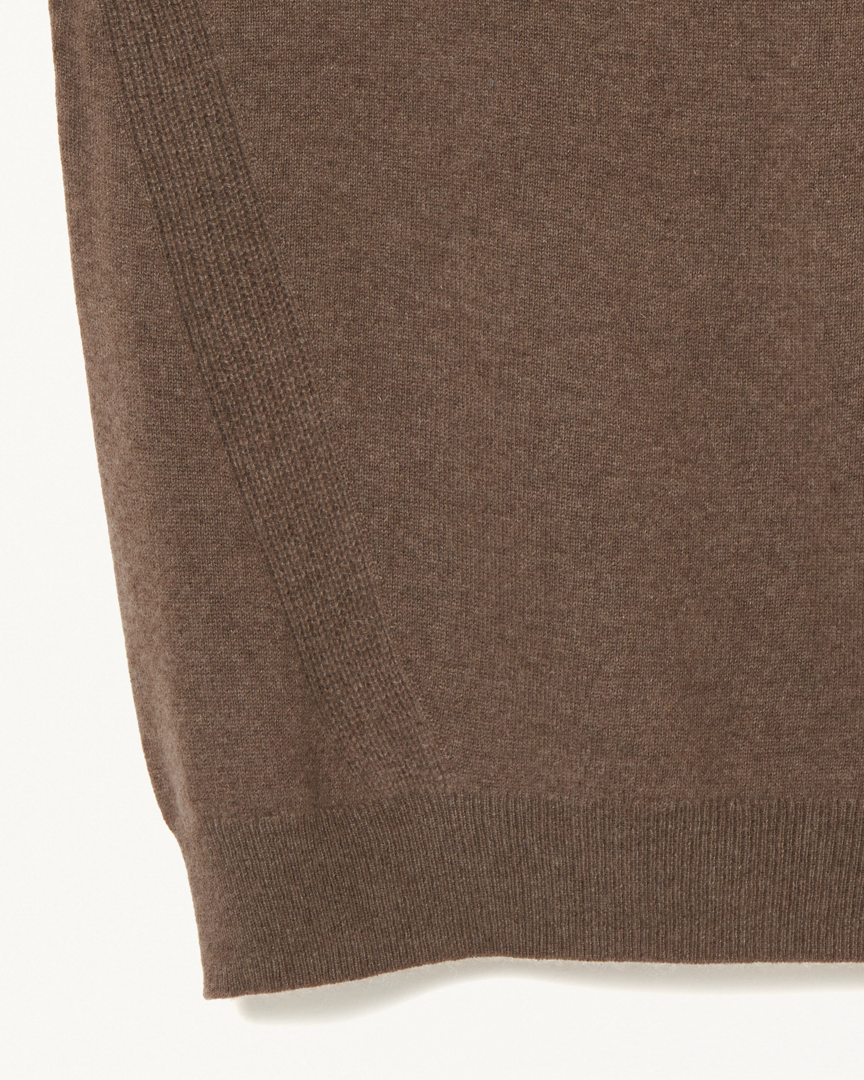 CASHMERE KNIT CREW 詳細画像 Brown 15