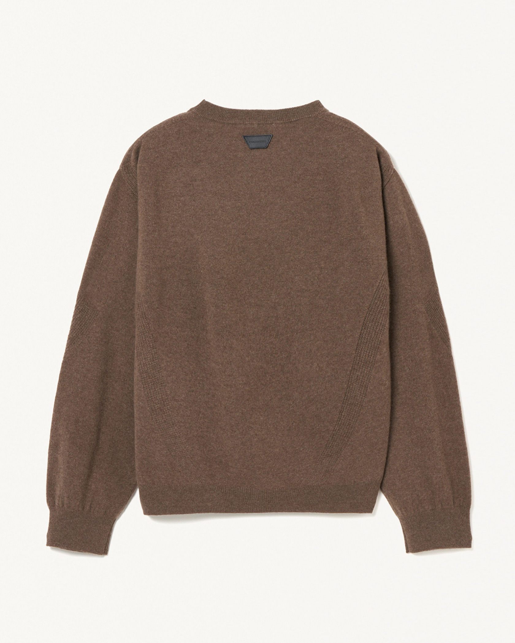 CASHMERE KNIT CREW 詳細画像 Brown 6