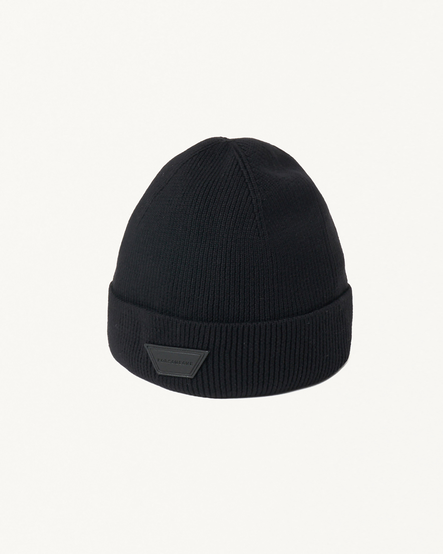 COTTON KNIT BEANIE 詳細画像 Black 2