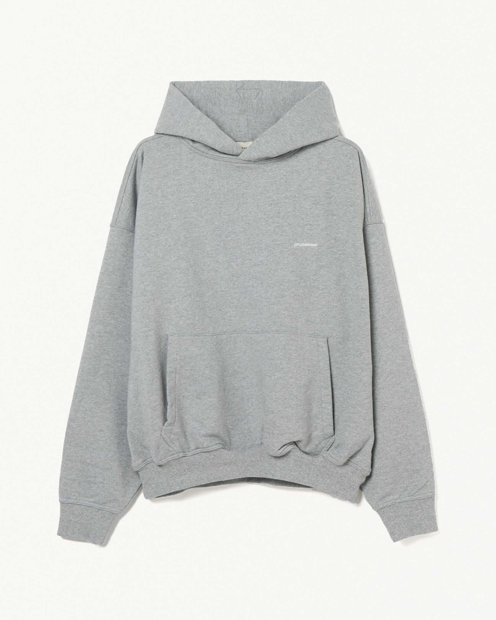 CURSIVE HOODIE 詳細画像 Grey 5