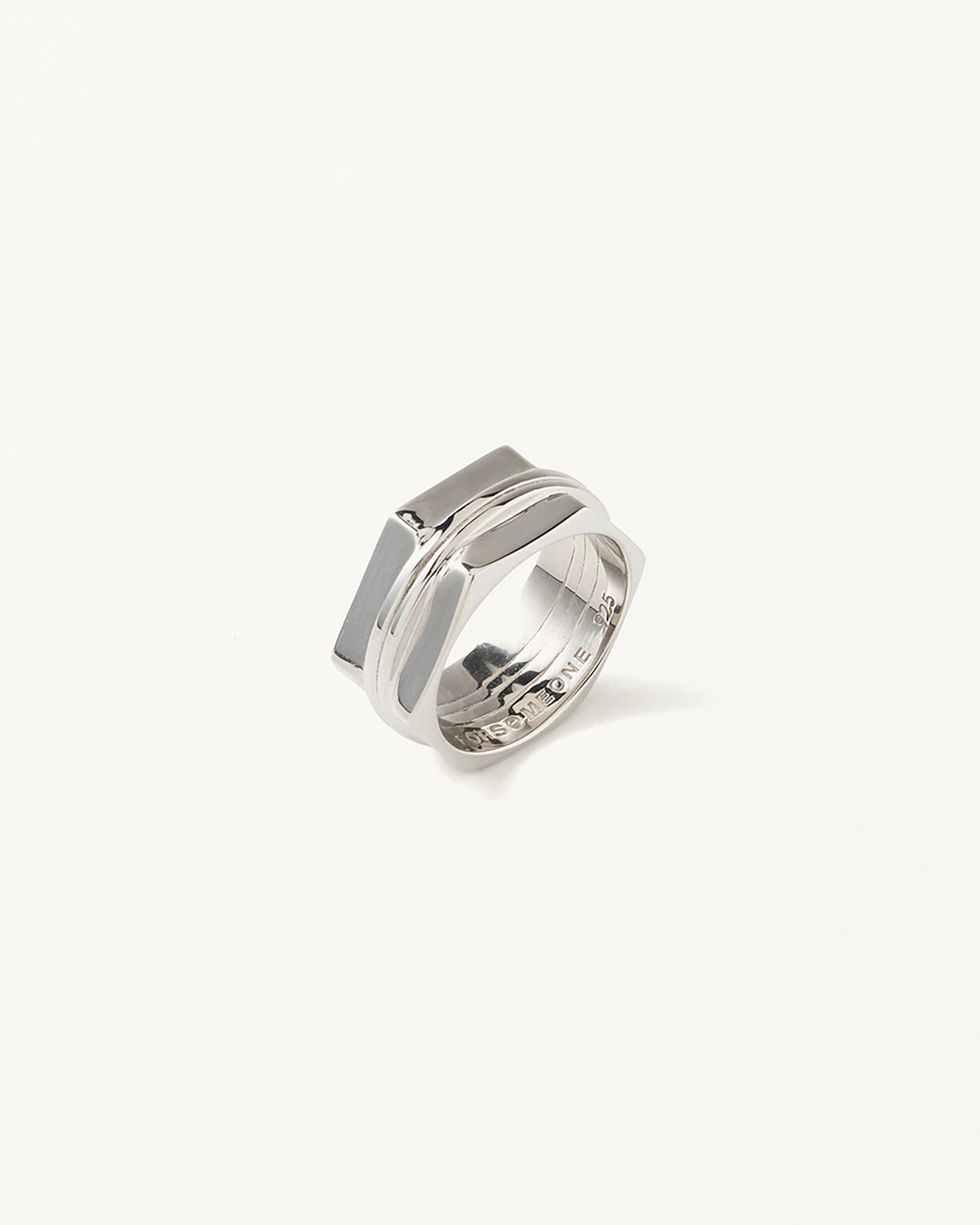 W TM NUTS RING 詳細画像 Silver 1