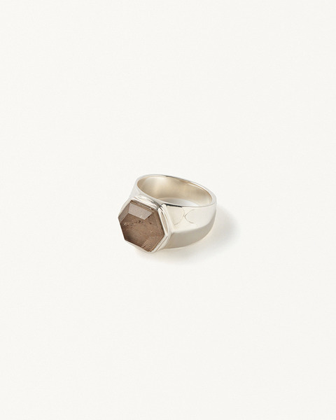 W TM NUTS STONE RING