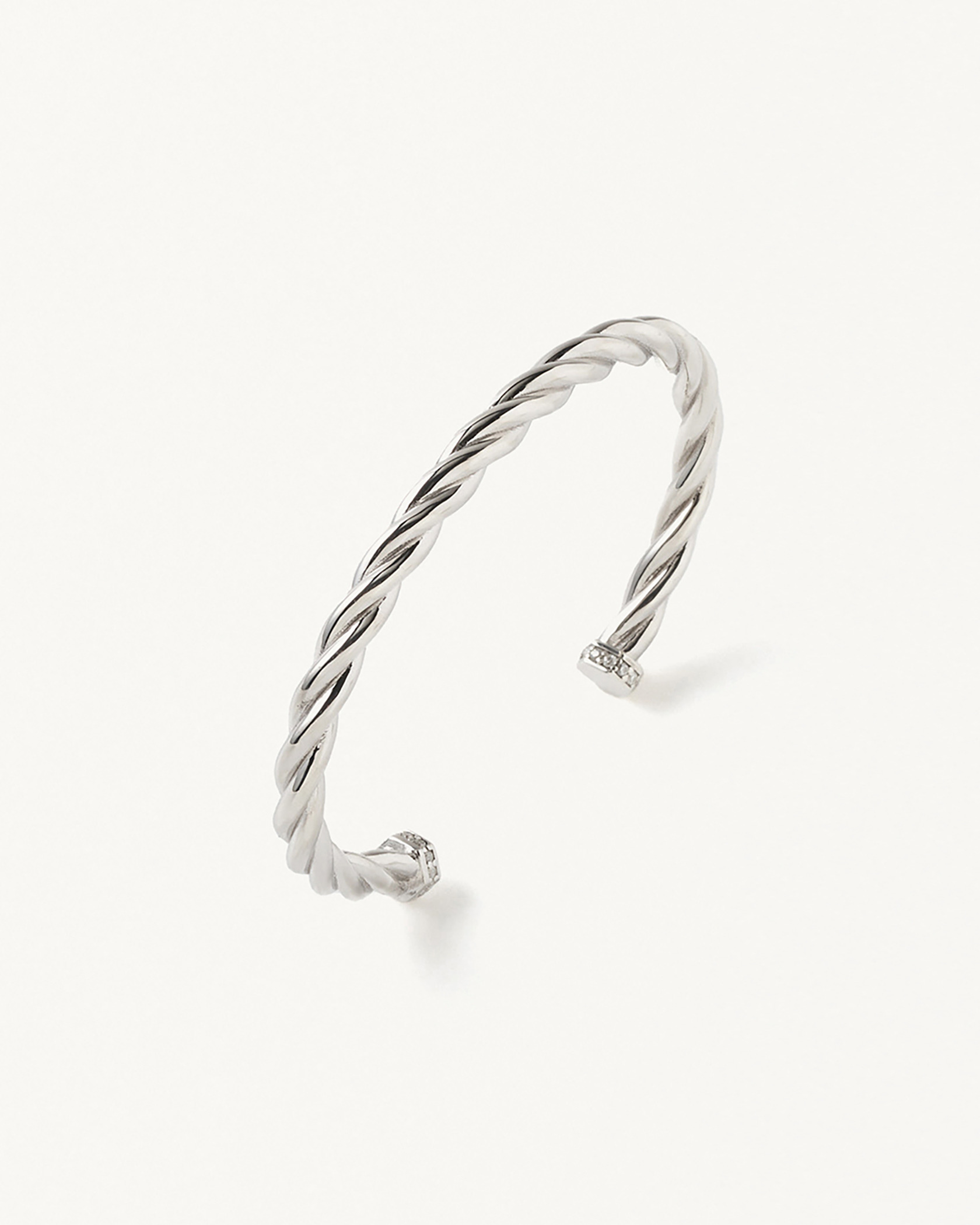 TWIST BANGLE M SILVER 詳細画像 Silver 1