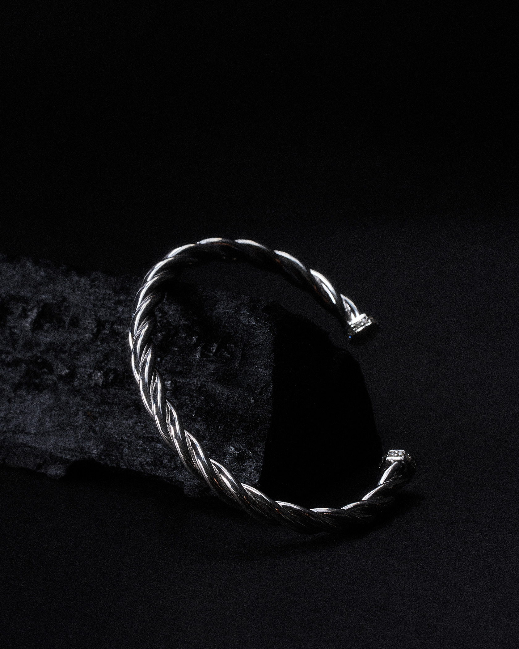 TWIST BANGLE M SILVER 詳細画像 Silver 4