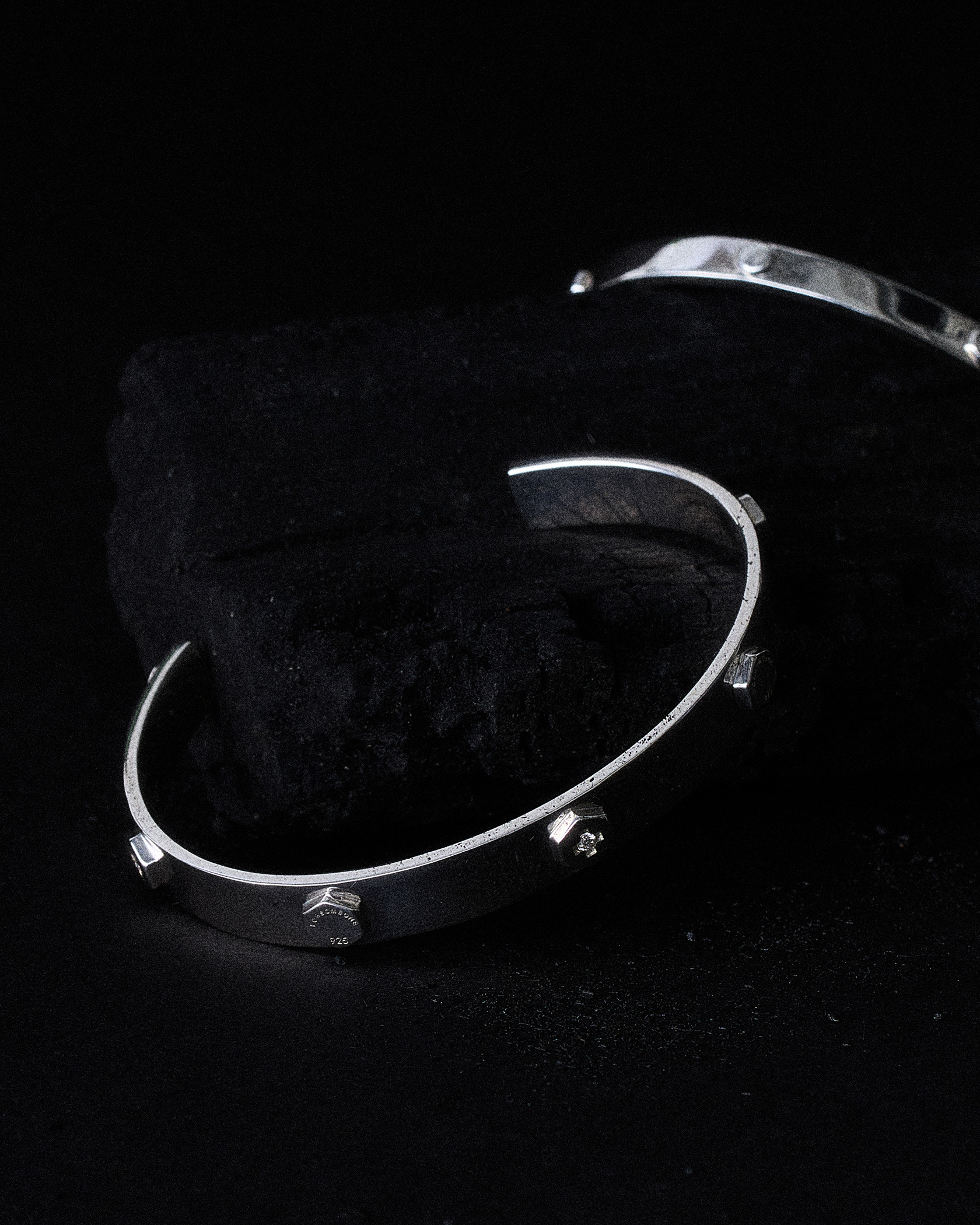 W TM BOLT BANGLE M SILVER 詳細画像 Silver 5