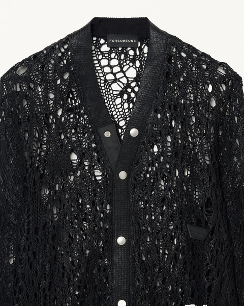 SPIDER  KNIT CARDY 詳細画像