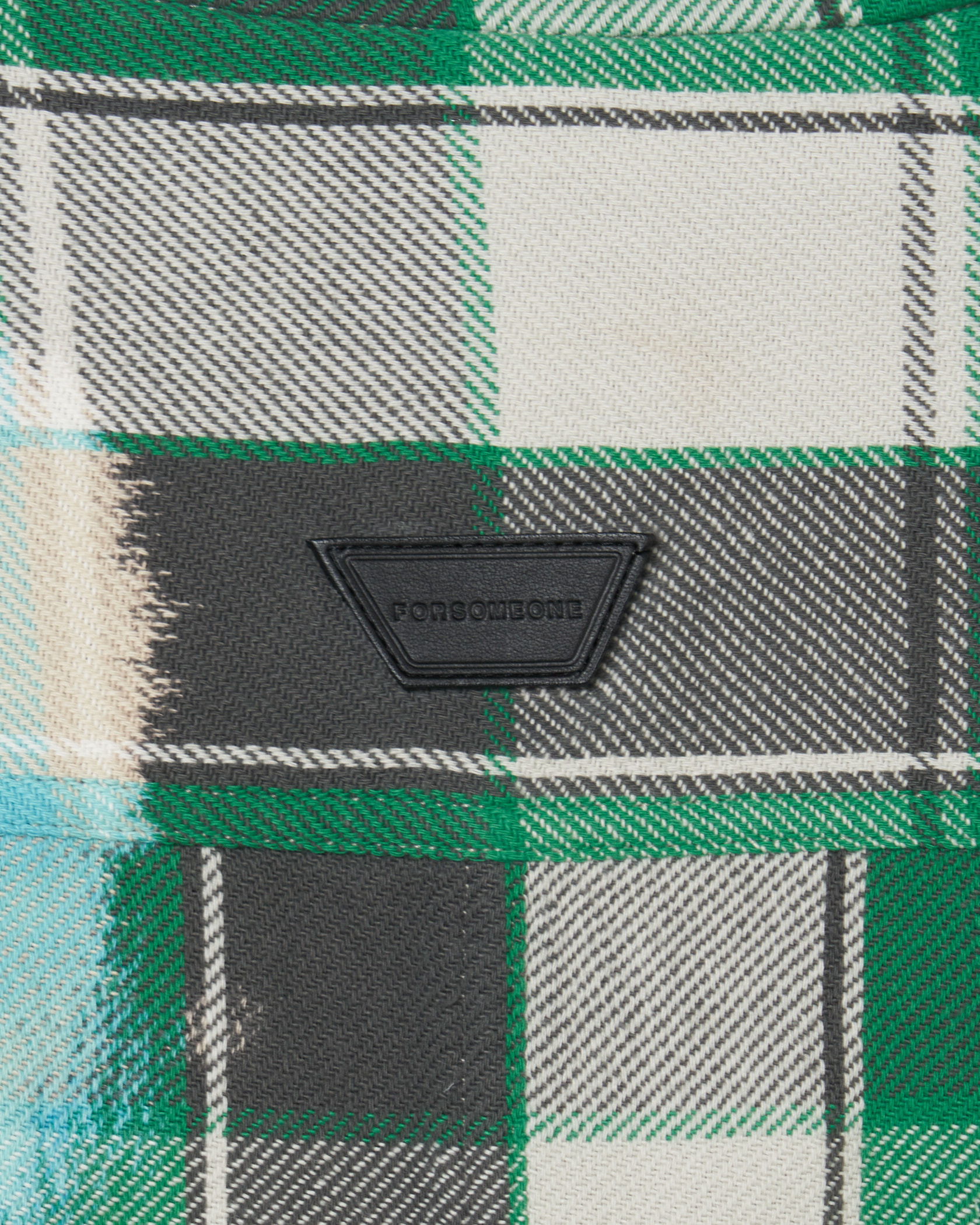 HOODED CHECK SHIRT 詳細画像 Green 10