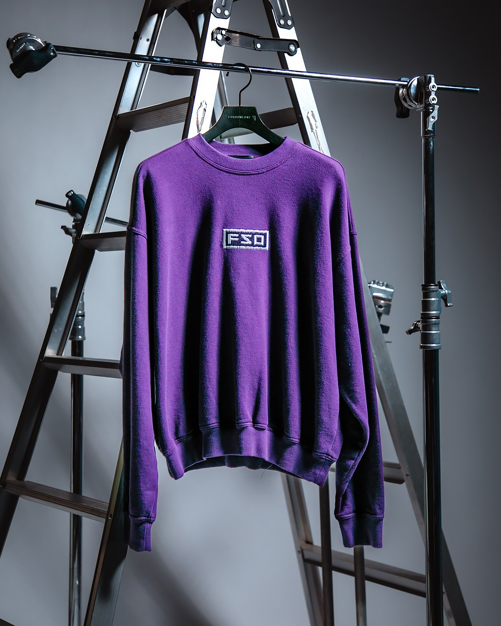 NY BOX LOGO SWEAT 詳細画像 Purple 1