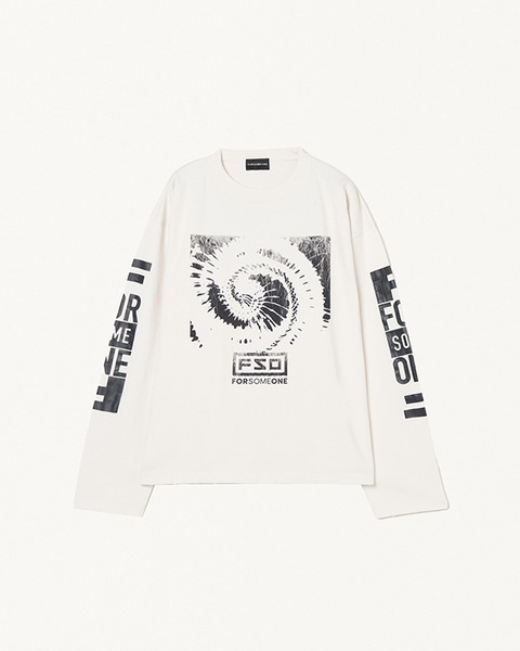 SPIRAL TEE LS