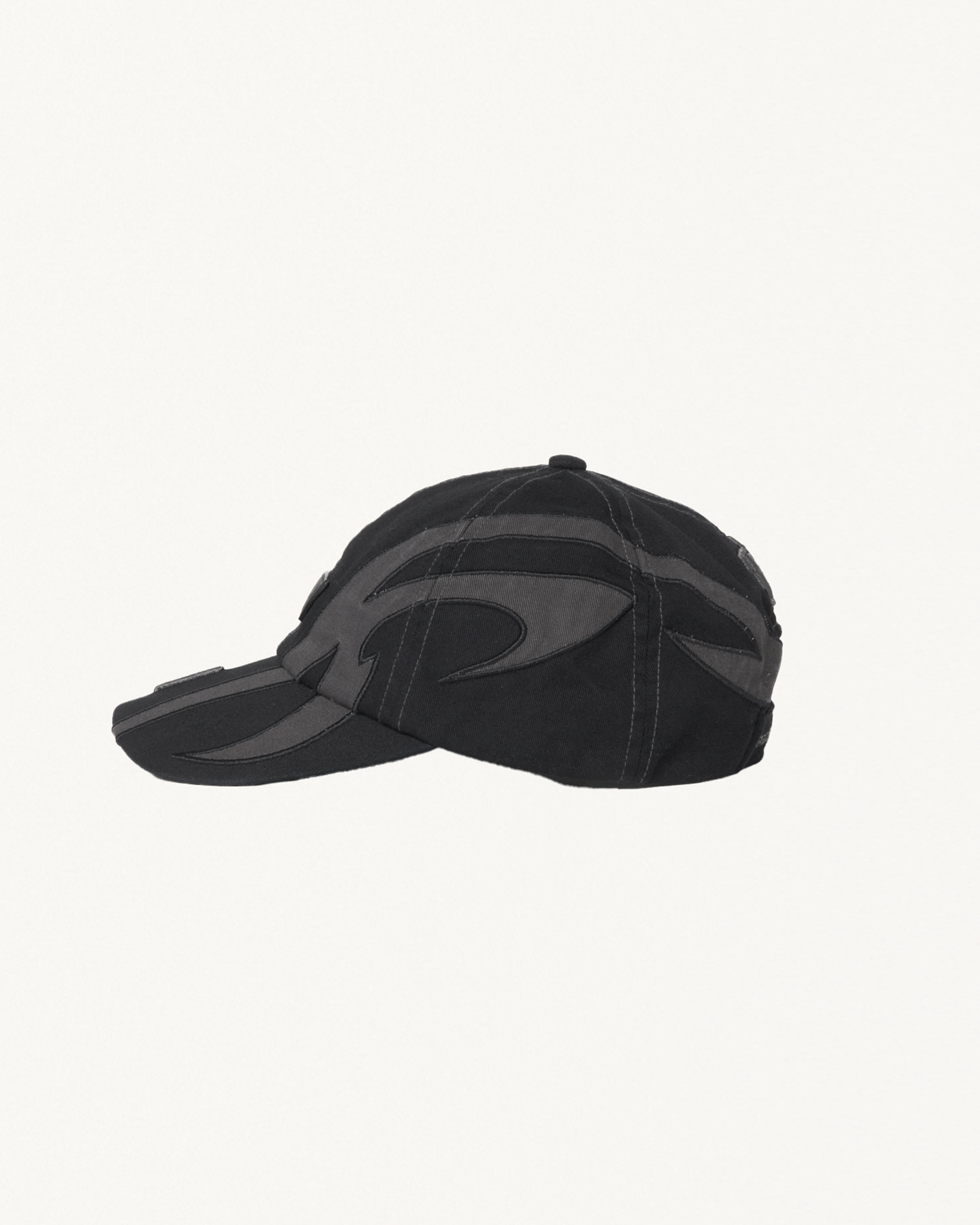 FLAME RACING CAP 詳細画像 Black×White 4