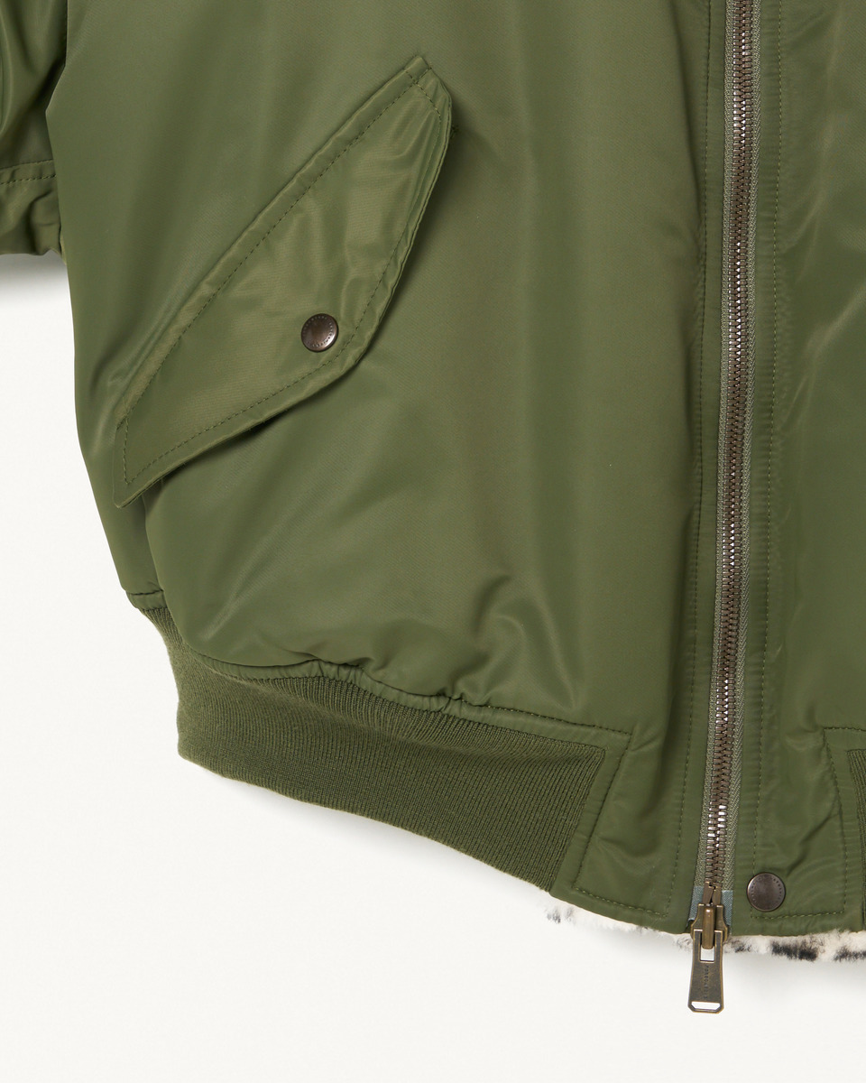 REVERSIBLE TEDS BOMBER JK 詳細画像 Olive 8
