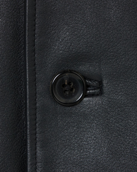 LEATHER CAR COAT 詳細画像