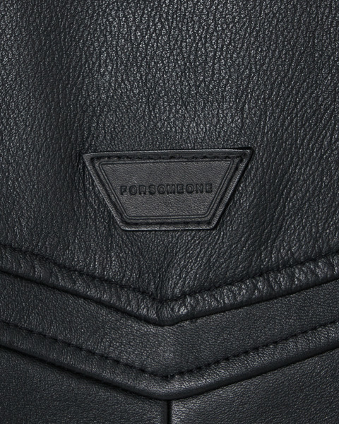 LEATHER CAR COAT 詳細画像