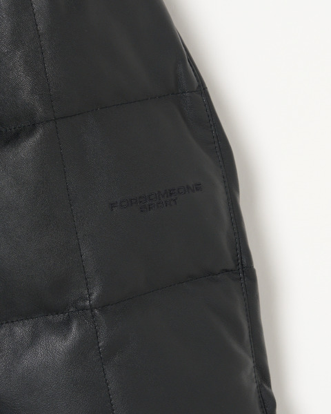 LEATHER DOWN JK 詳細画像