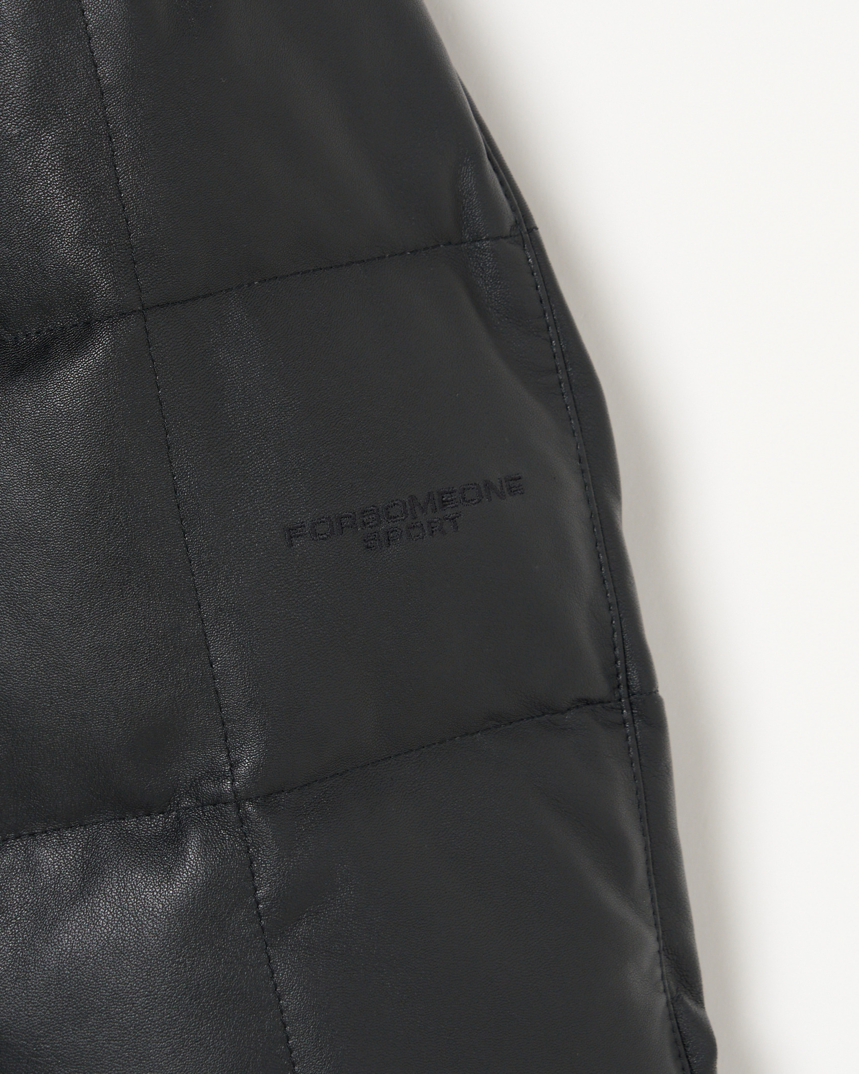 LEATHER DOWN JK 詳細画像 Black 10