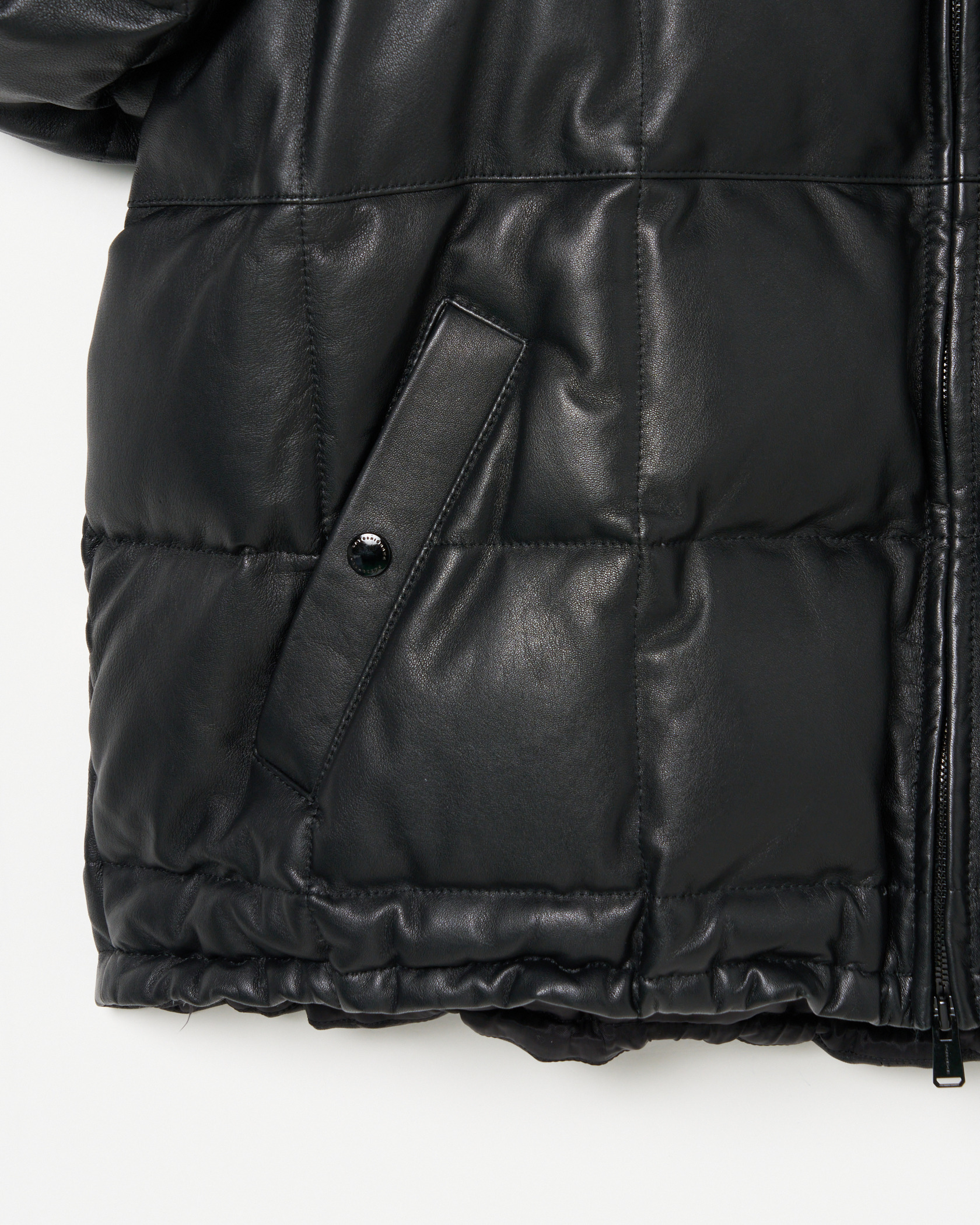 LEATHER DOWN JK 詳細画像 Black 8