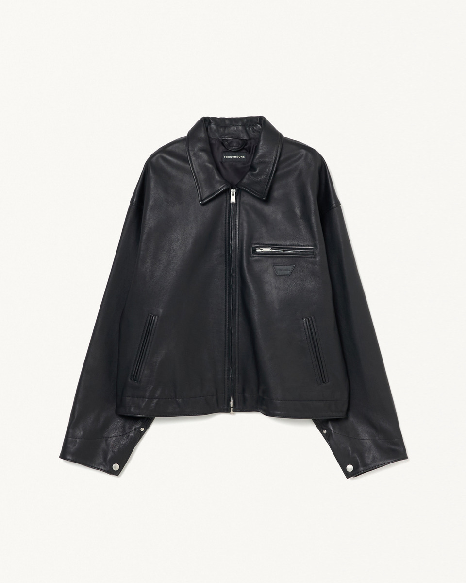 LEATHER WORK JKT 詳細画像 Black 1