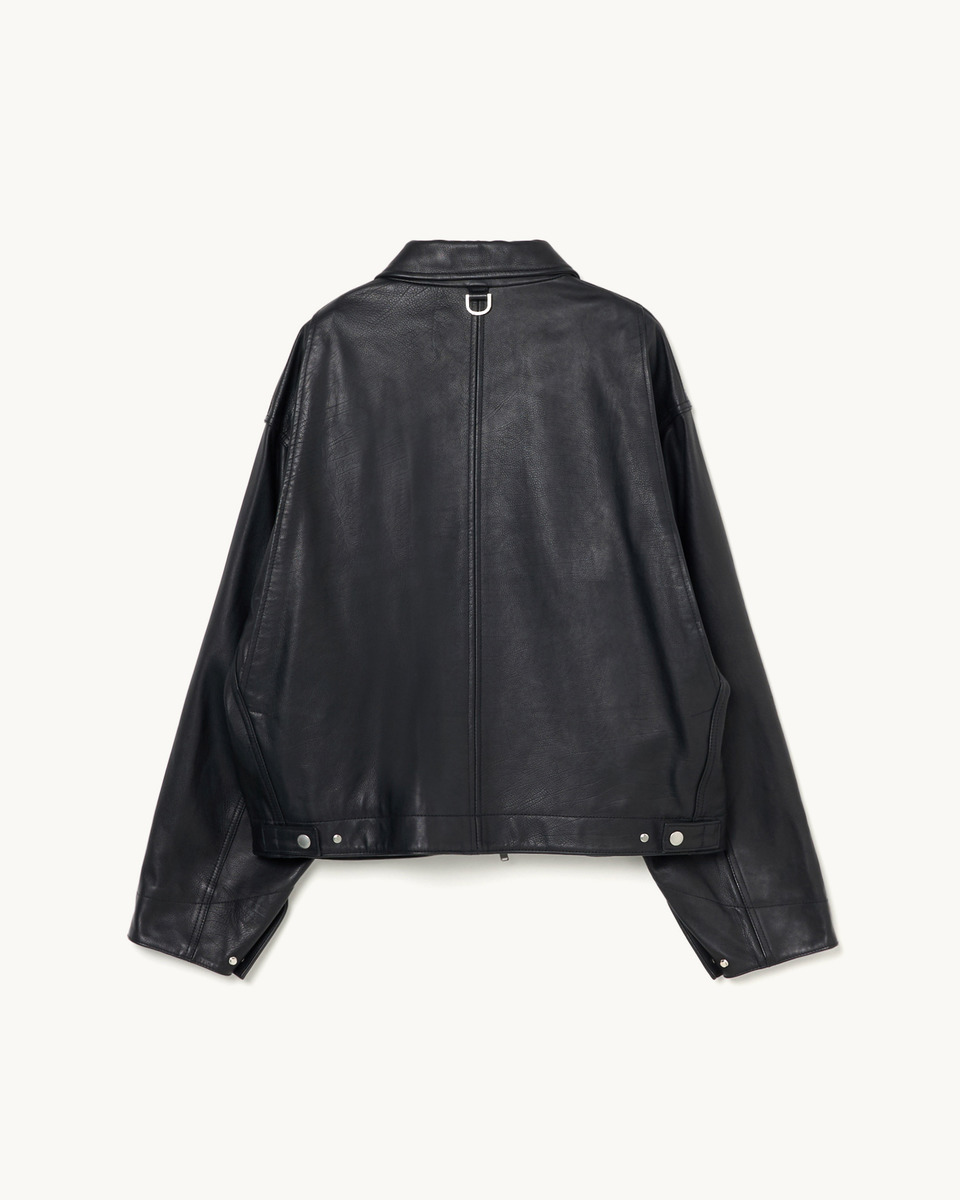 LEATHER WORK JKT 詳細画像 Black 2