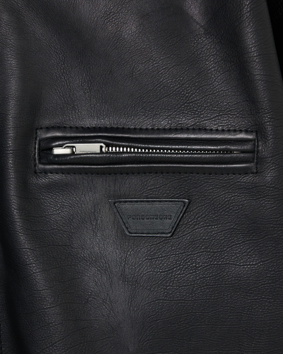 LEATHER WORK JKT 詳細画像 Black 5