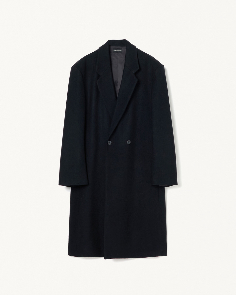BLACK OVER COAT 詳細画像 Black 1