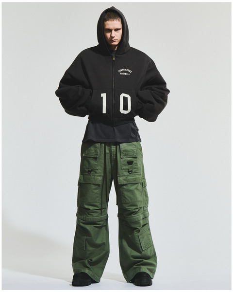 SWEAT PUFFER HOODIE 詳細画像