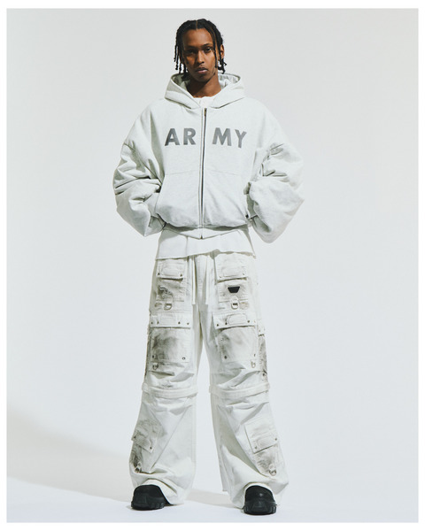 SWEAT PUFFER HOODIE 詳細画像